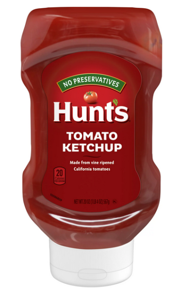 HUNT'S 'Classic' Tomato Ketchup No Preservatives, Tomatenketchup 567 gr